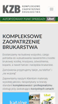 Mobile Screenshot of kzb.com.pl